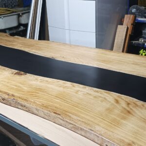 Table rivière chêne clair