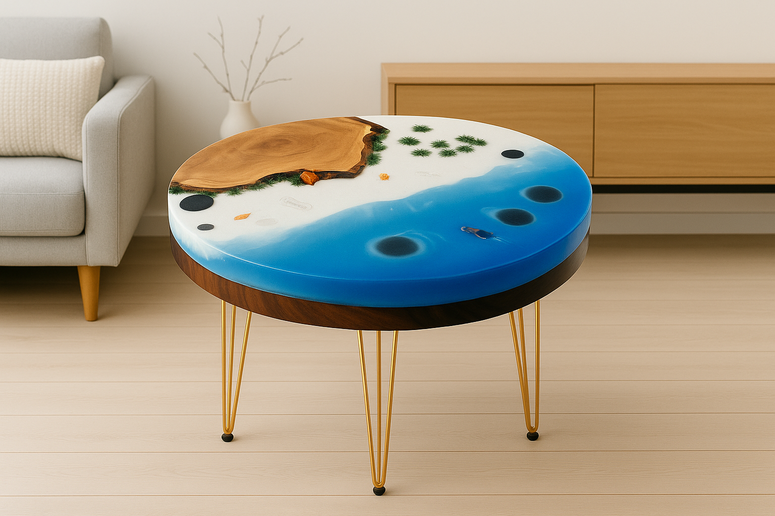 Table-basse-océan-résine-biondellidesign