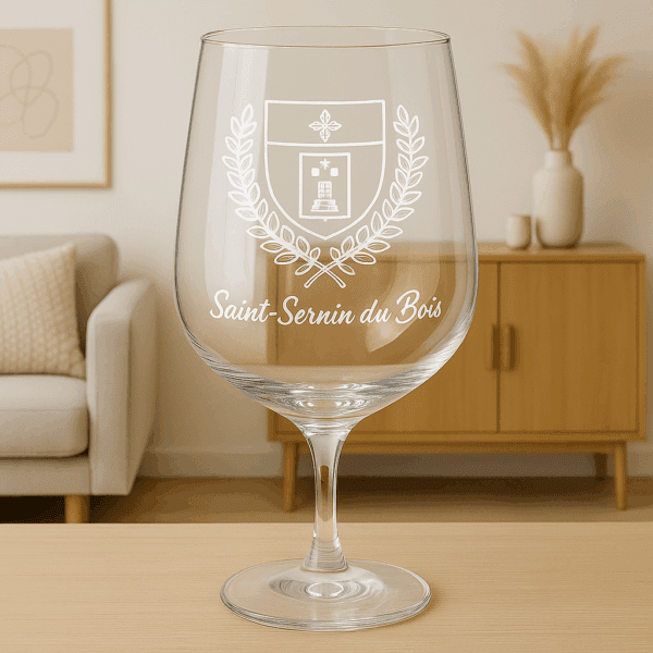 Verre gravé